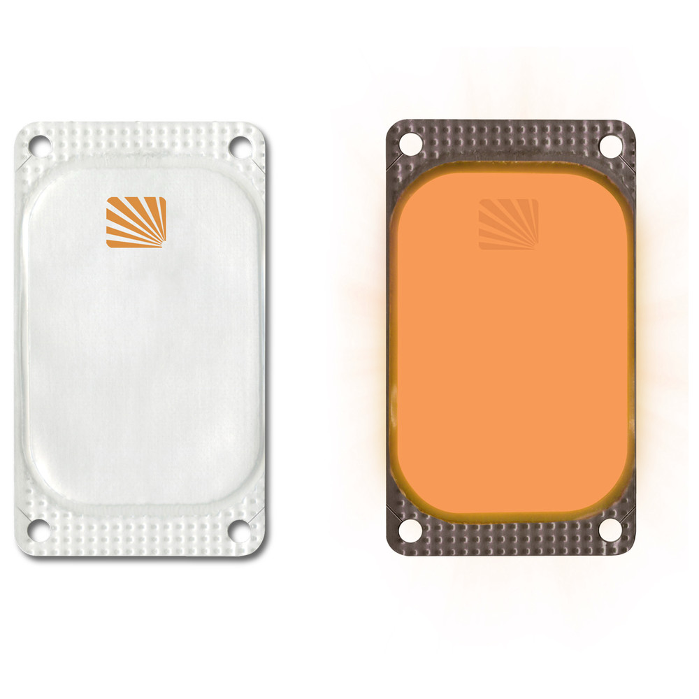 Cyalume VisiPad, orange, 110 x 60, 4