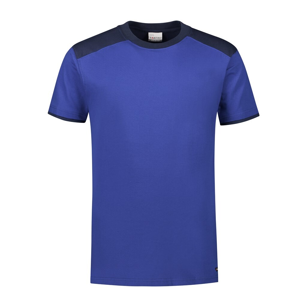 Santino T-shirt Tiesto - Royal Blue / Real Navy - 2 Color-Line